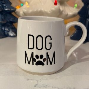 Dog Mom White Ceramic Mug